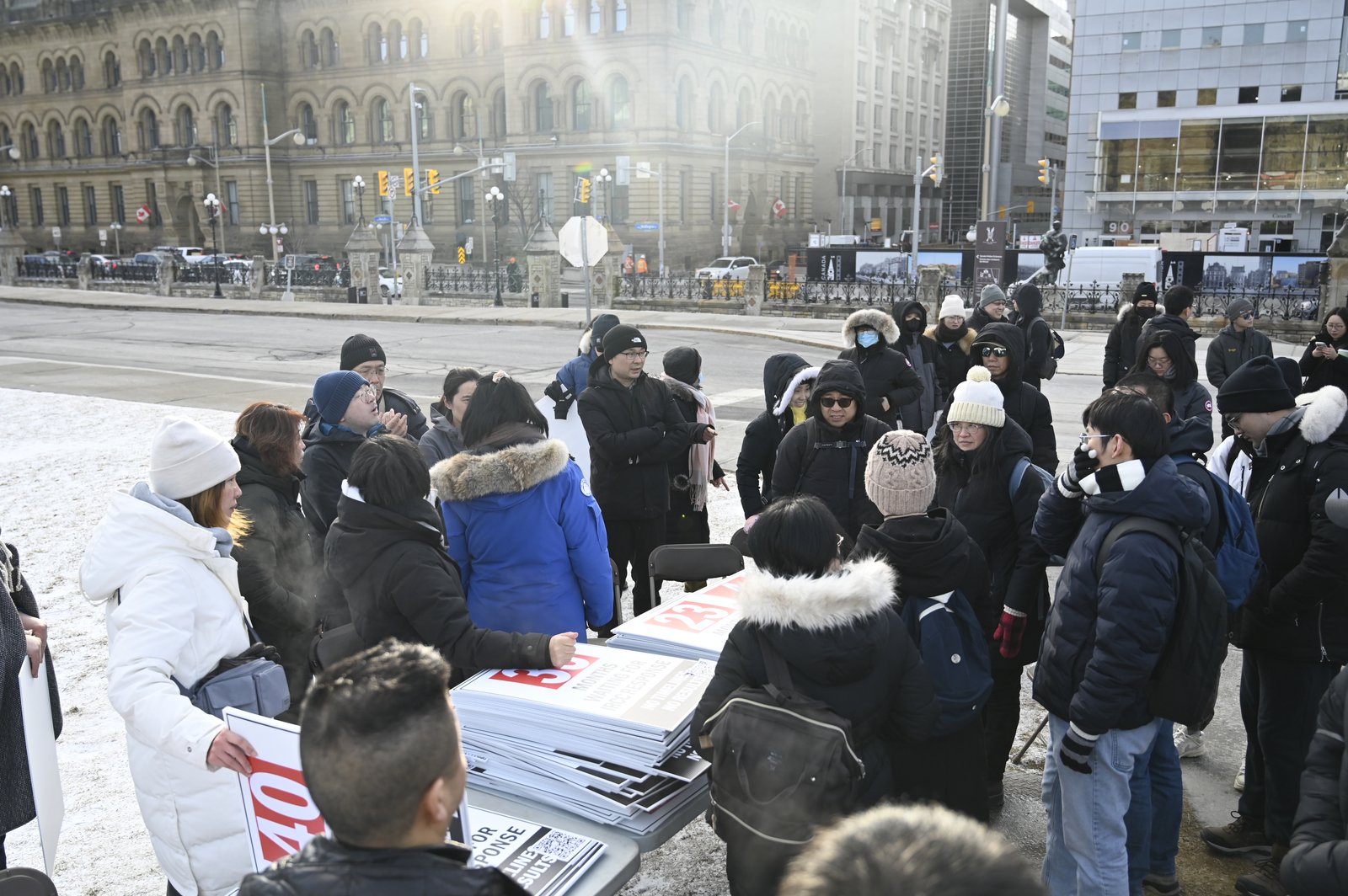 Parliament Hill procession, March 2026