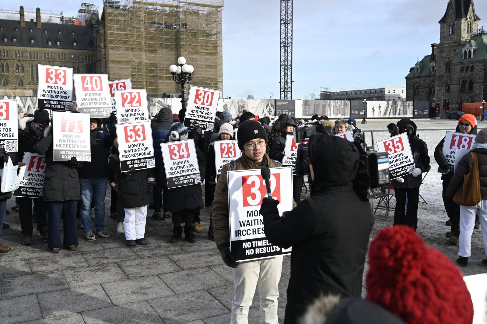 Parliament Hill procession, March 2026