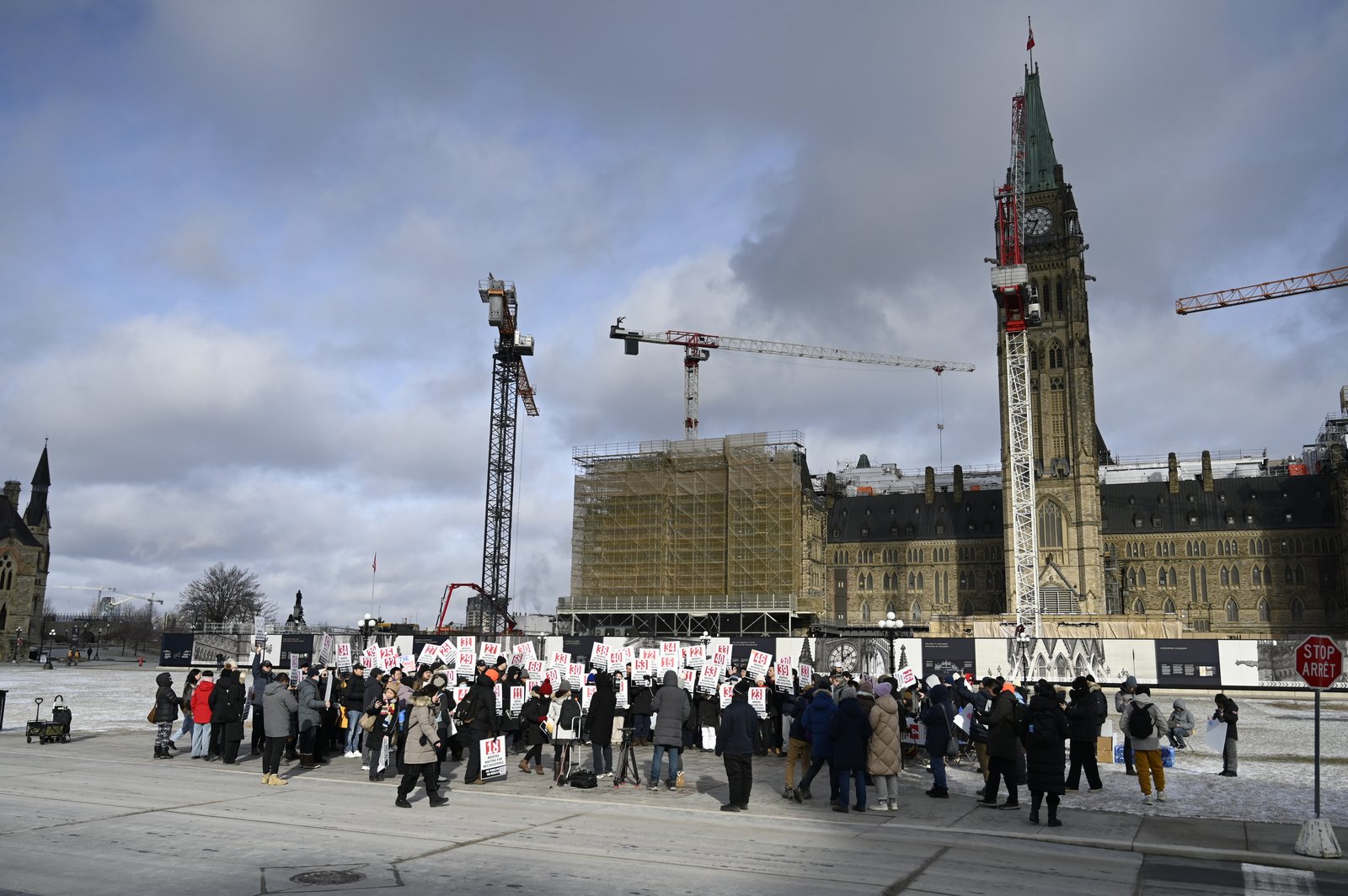 Parliament Hill procession, March 2026
