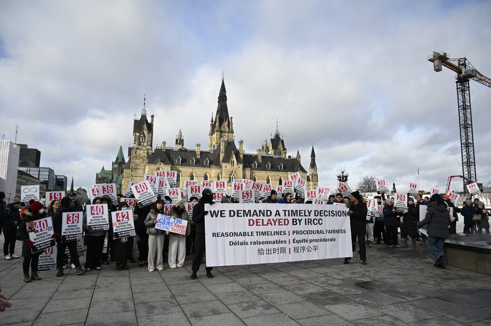 Parliament Hill procession, March 2026