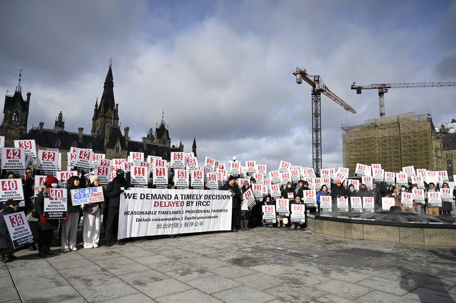 Parliament Hill procession, March 2026