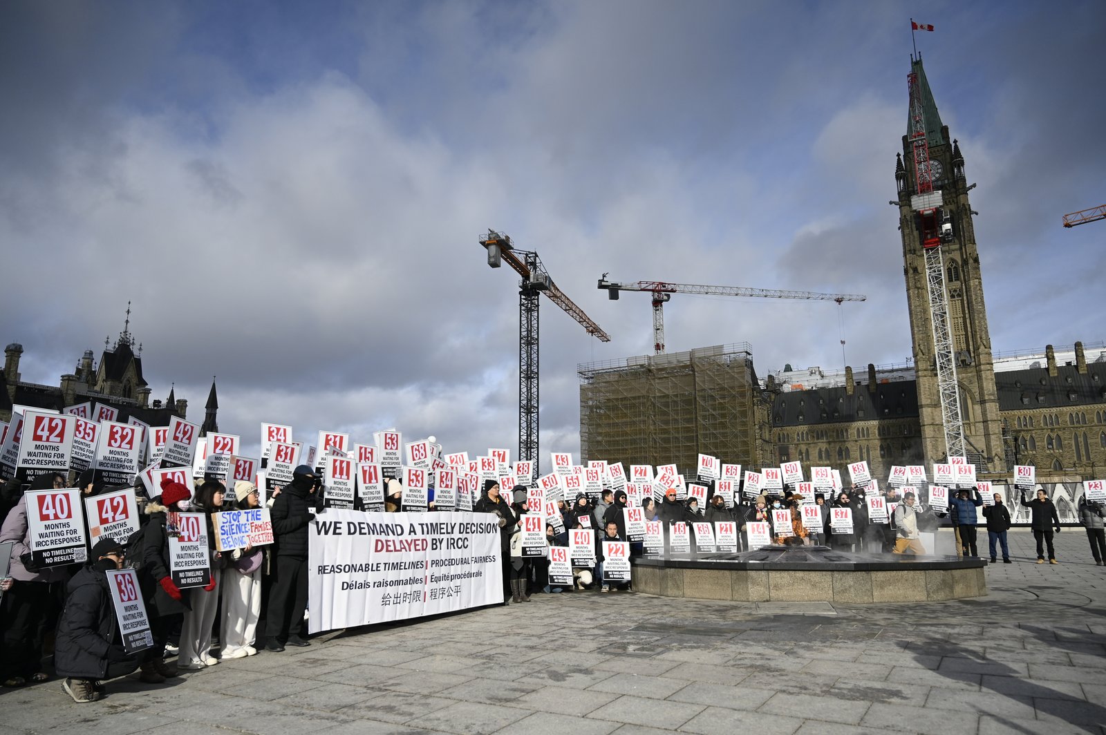 Parliament Hill procession, March 2026