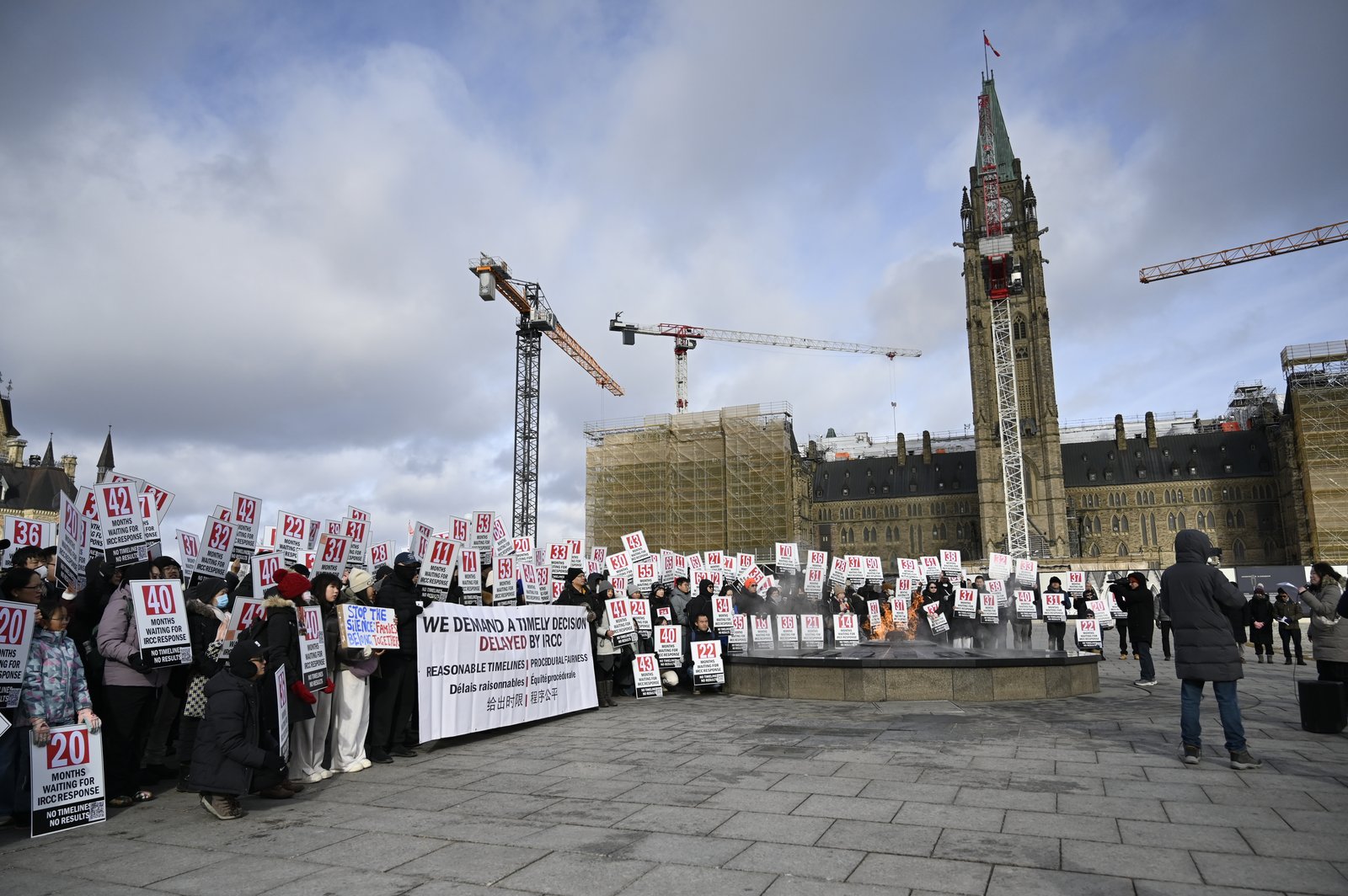Parliament Hill procession, March 2026