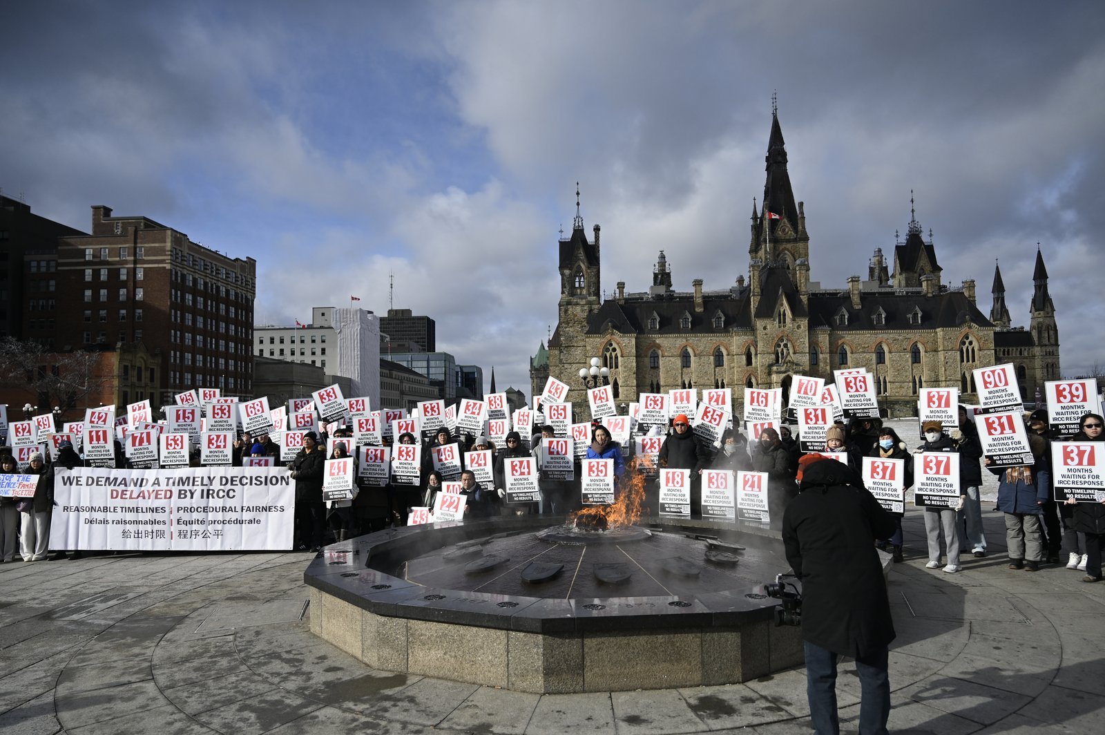 Parliament Hill procession, March 2026