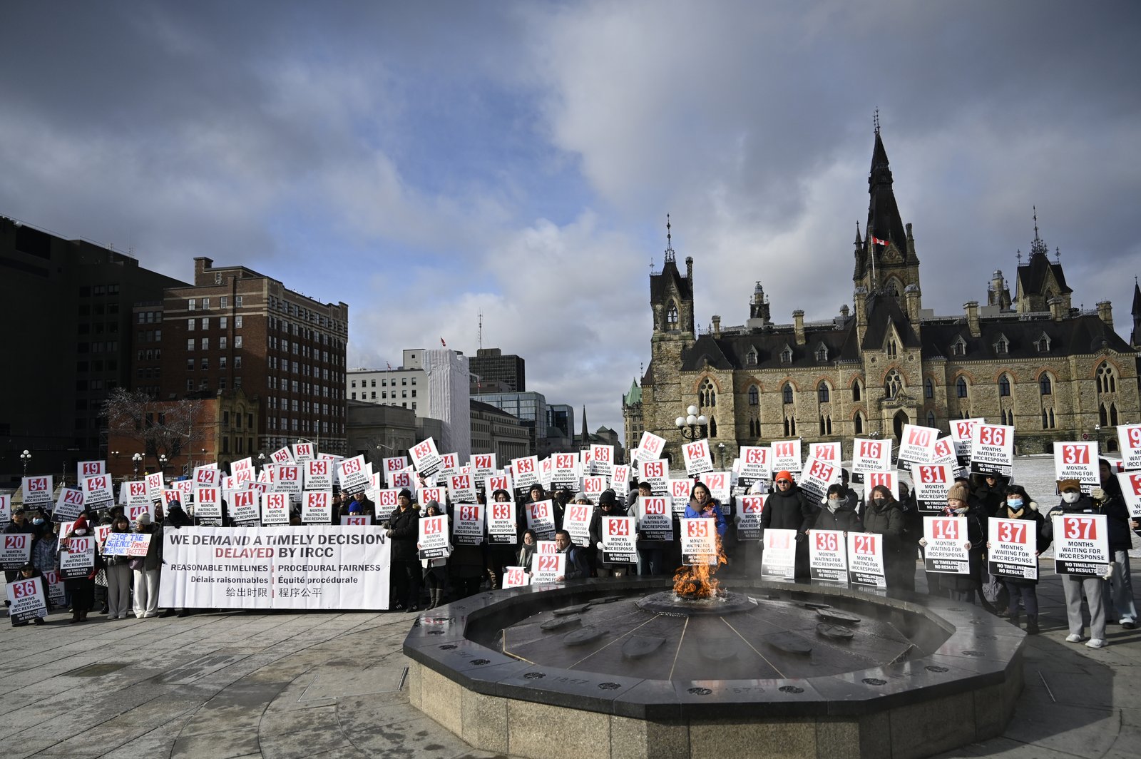 Parliament Hill procession, March 2026