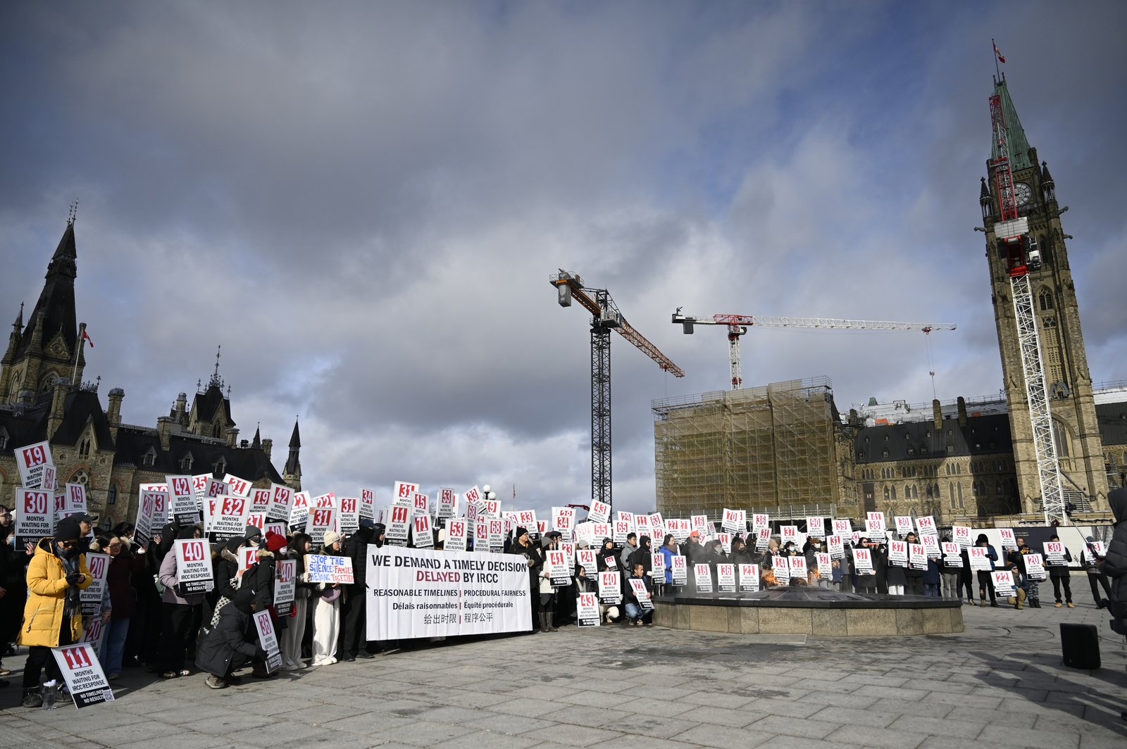 Parliament Hill procession, March 2026