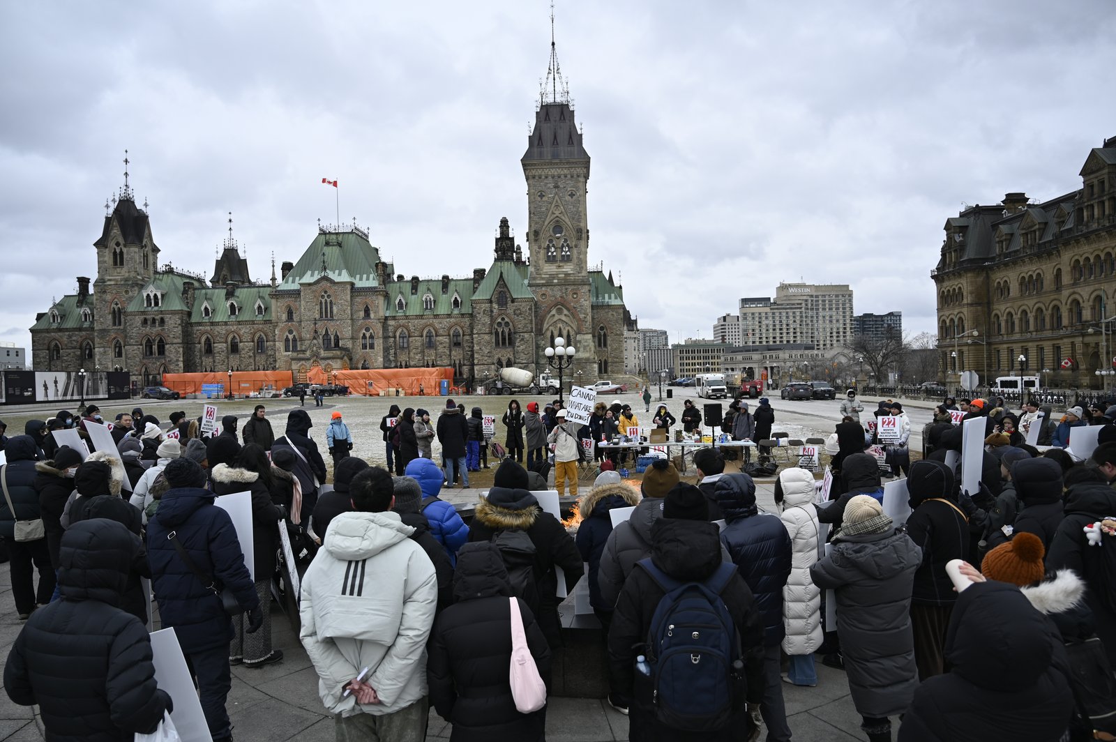 Parliament Hill procession, March 2026