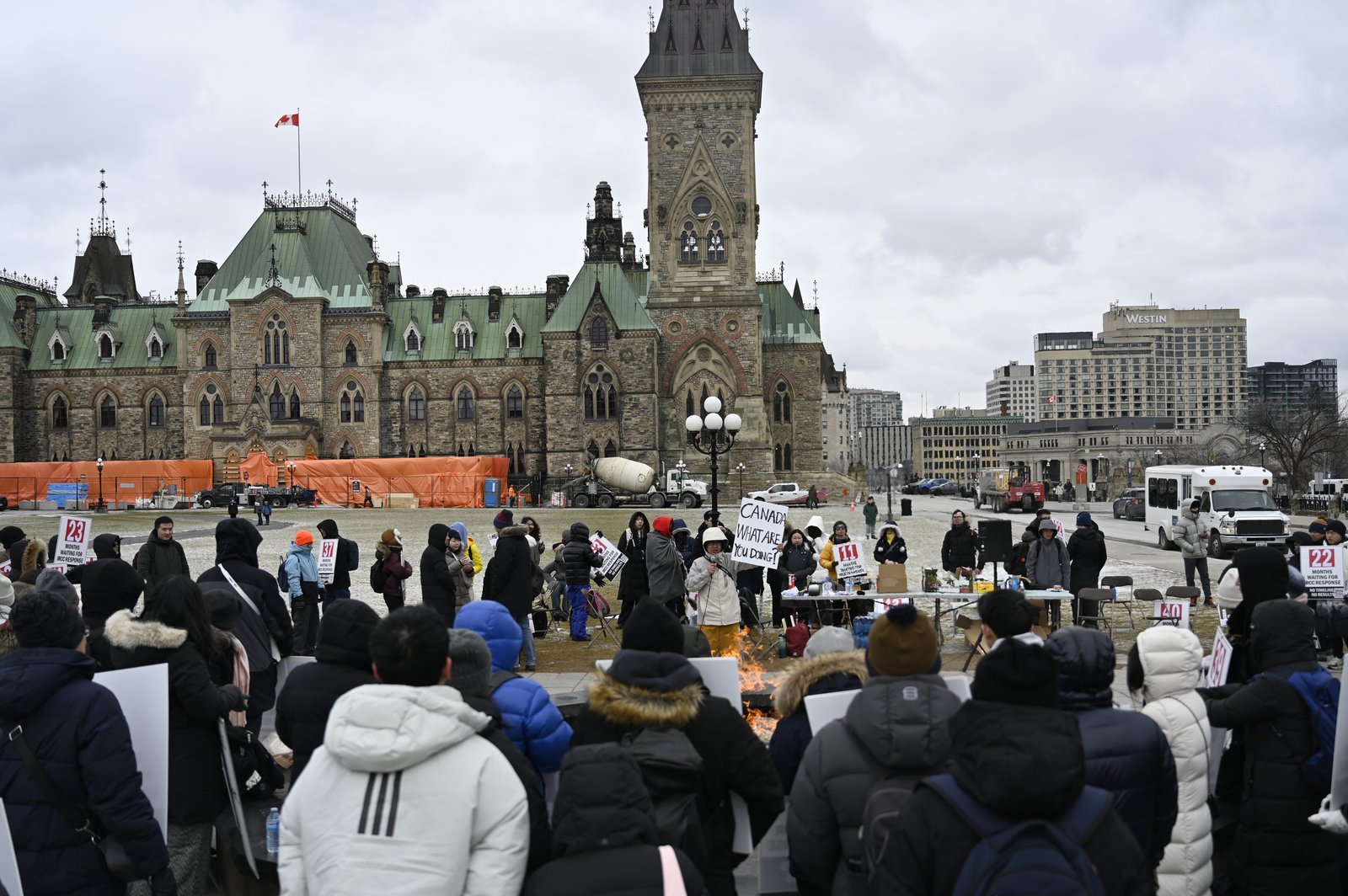 Parliament Hill procession, March 2026