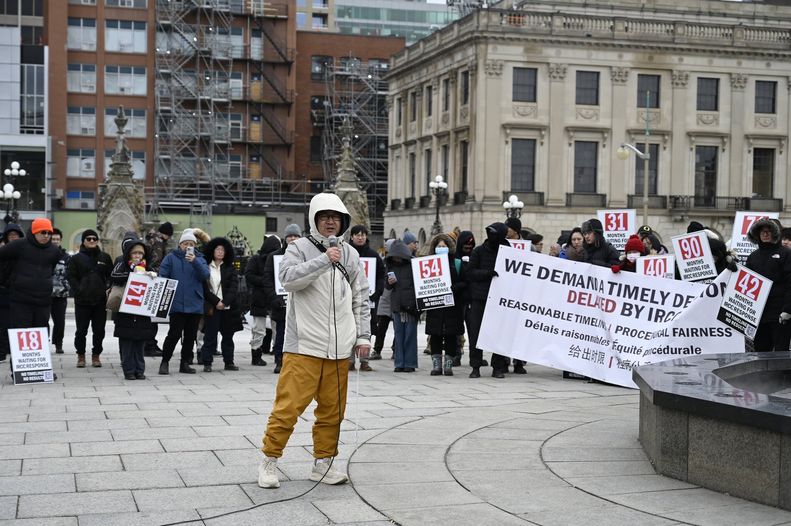 Parliament Hill procession, March 2026