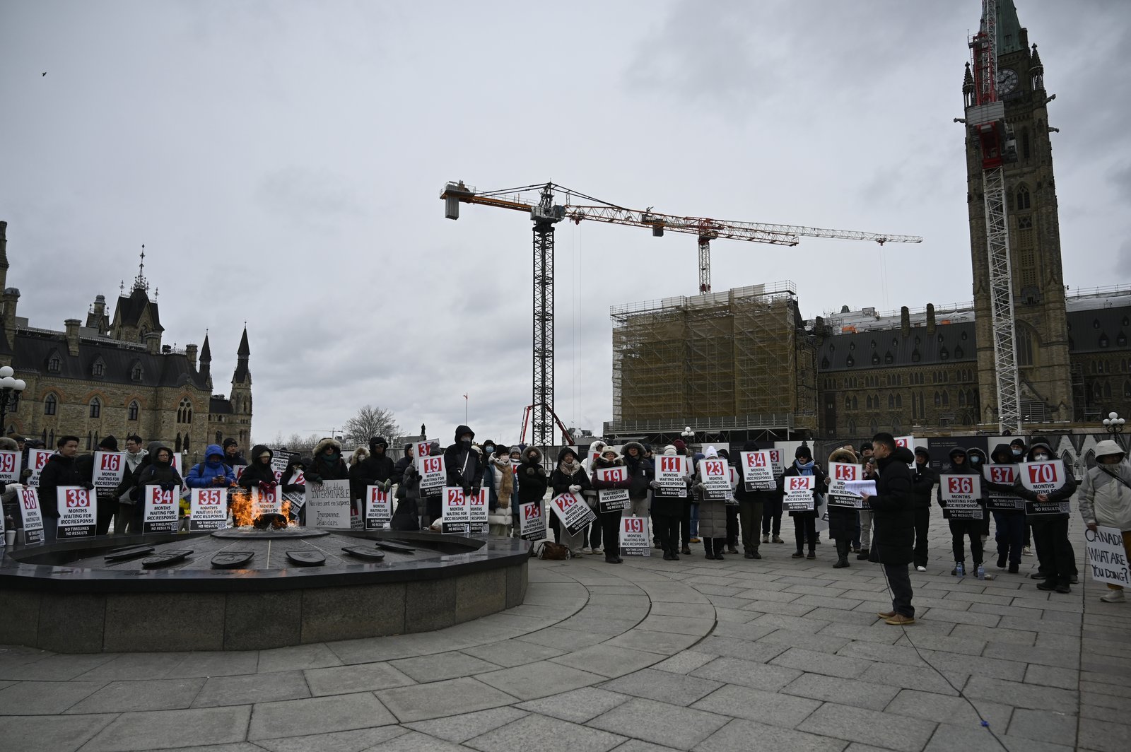 Parliament Hill procession, March 2026